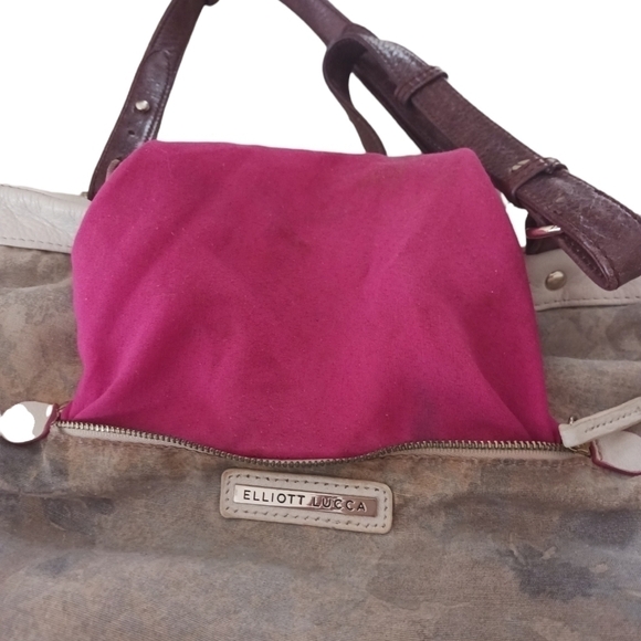 Elliott Lucca Ivory Leather Bag - Picture 9 of 10
